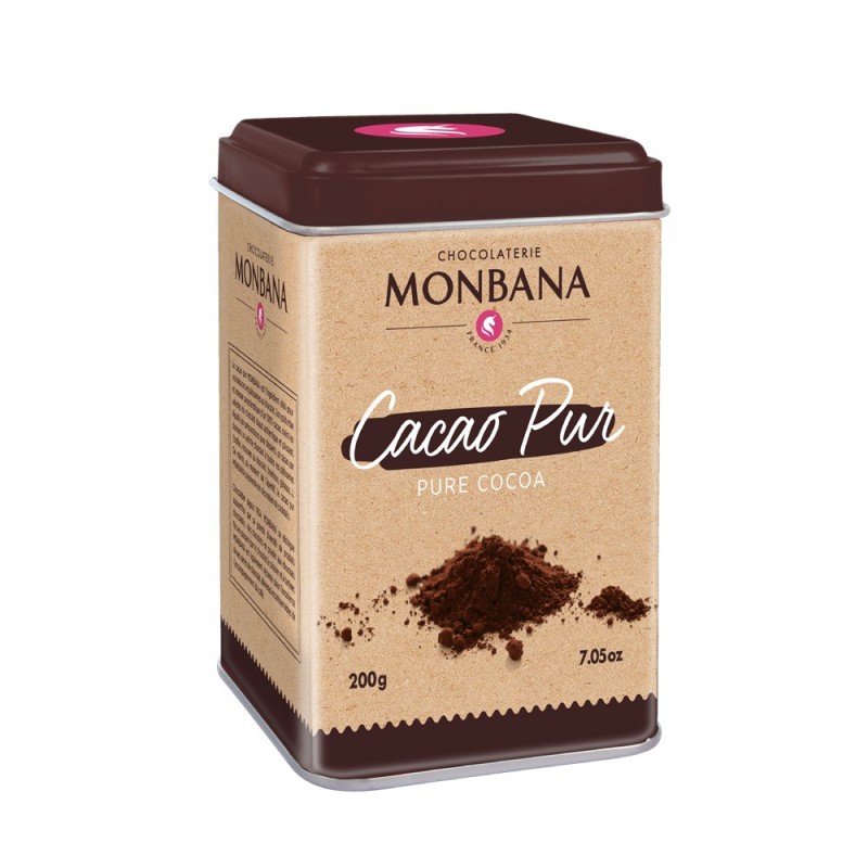 Cacao Pur - Chocolat en poudre 250g Monbana