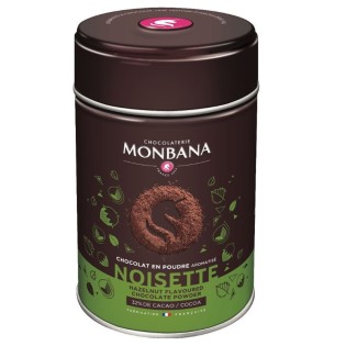 Noisette - Chocolat en poudre arômatisé  250g Monbana