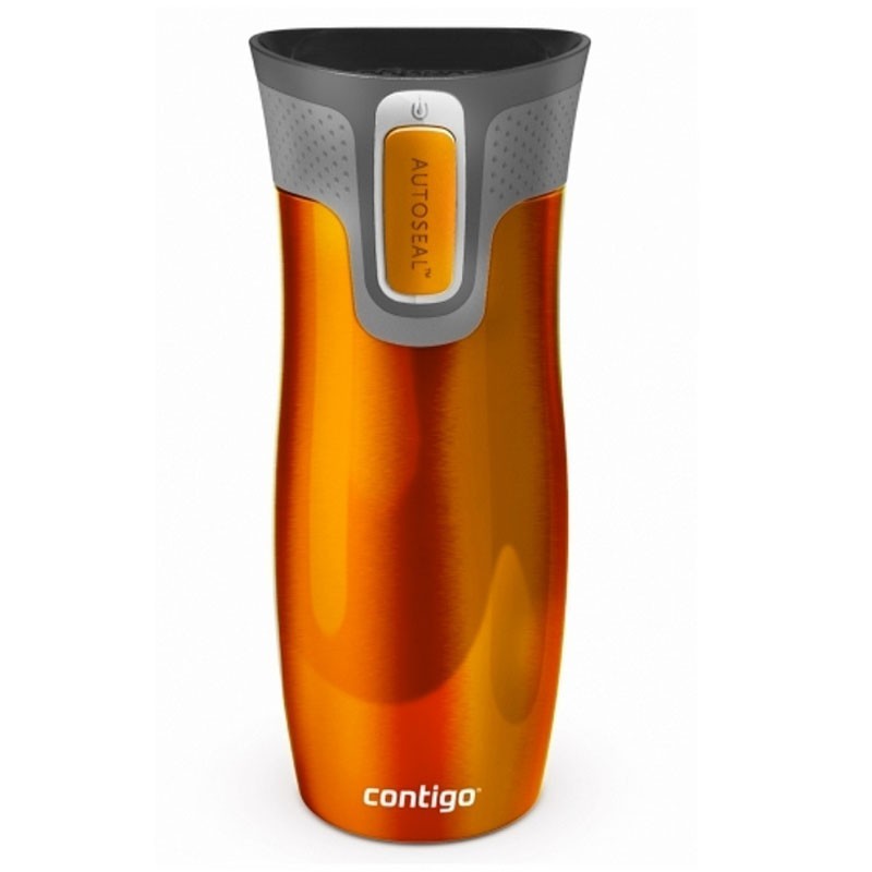 WestLoop Mandarine - Thermo mug en acier inoxydable Contigo 470ml