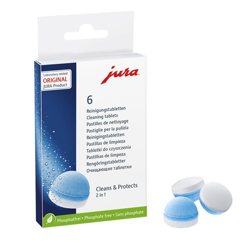 NETTOYAGE - Boite de 6 Pastilles détergentes JURA