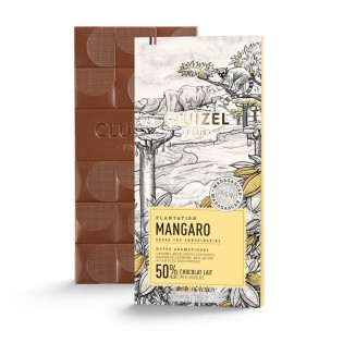 Mangaro Lait Madagascar 50% 70g - Tablette de chocolat au lait Cluizel