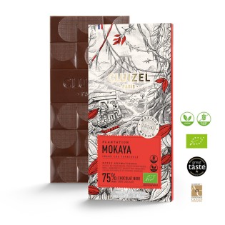 Mokaya Mexique Bio 75% 70g - Tablette de chocolat noir Cluizel