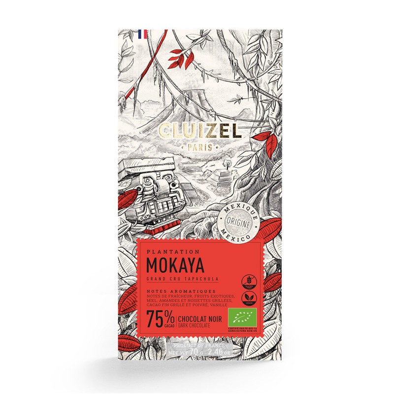 Mokaya Mexique Bio 75% 70g