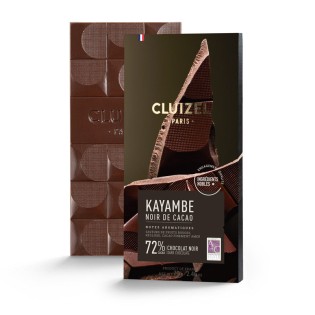 Kayambe 72% - Tablette de chocolat noir 100g Cluizel