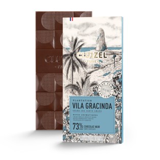 Vila Gracinda Sao Tomé 73% 70g - Tablette de chocolat noir Cluizel