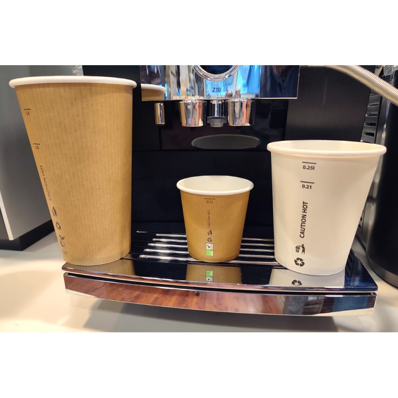 Gobelet café en carton Capacité (ml) 200