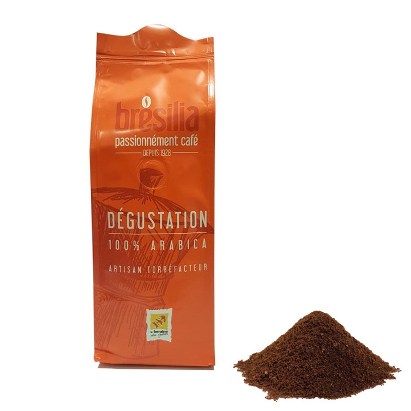 Café Dégustation moulu 250g - Café Brésilia