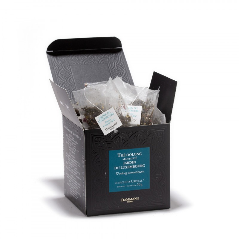 Jardin du Luxembourg - Boite 25 Sachet Cristal Oolong parfumé Dammann