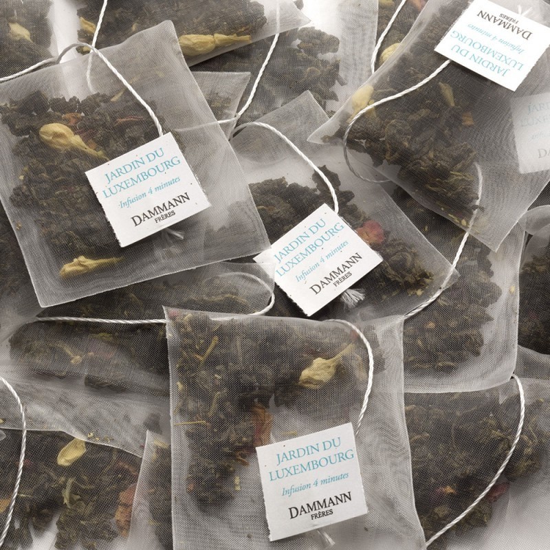 Jardin du Luxembourg - Boite 25 Sachet Cristal Oolong parfumé Dammann