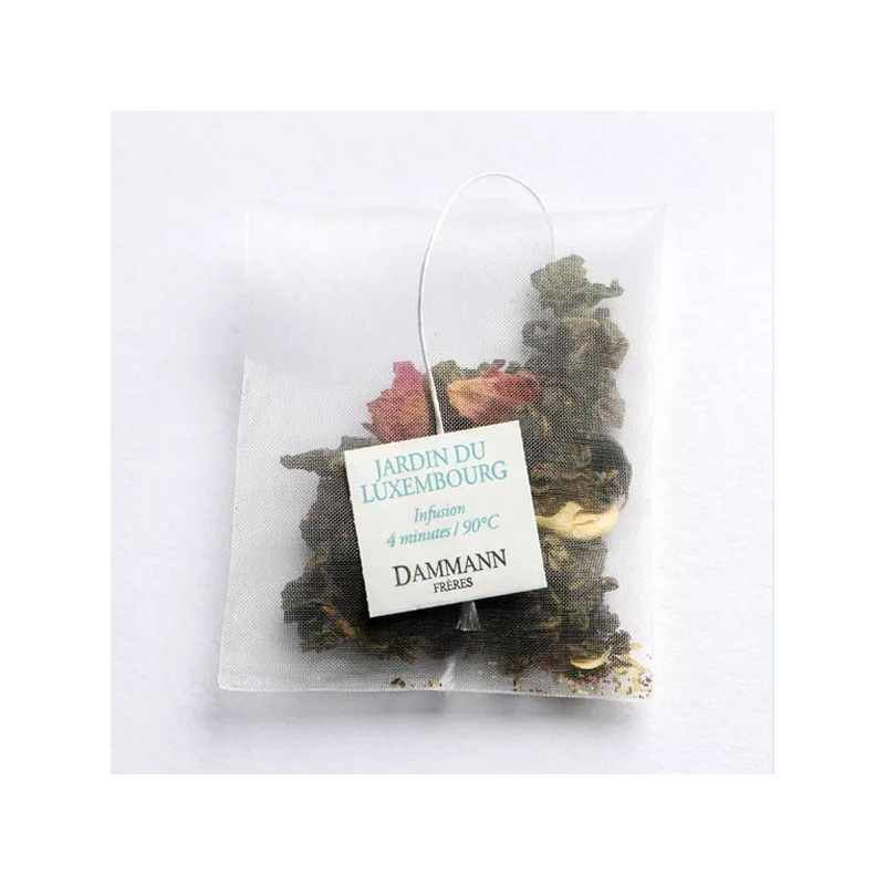 Jardin du Luxembourg - Boite 25 Sachet Cristal Oolong parfumé Dammann