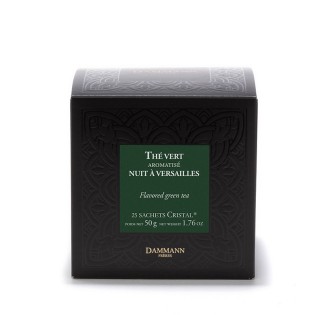 Nuit à Versailles - Boite 25 sachet Cristal de Thé vert parfumé Dammann