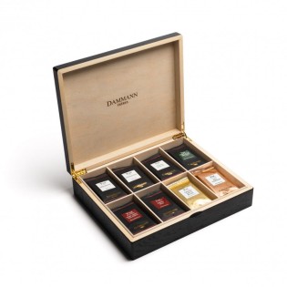 Coffret 48 Sachets Bois Noir - Coffret de thé Dammann