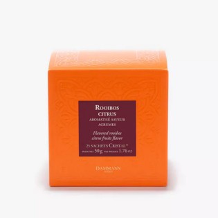 Rooibos Citrus - Boite 25 sachets cristal Dammann