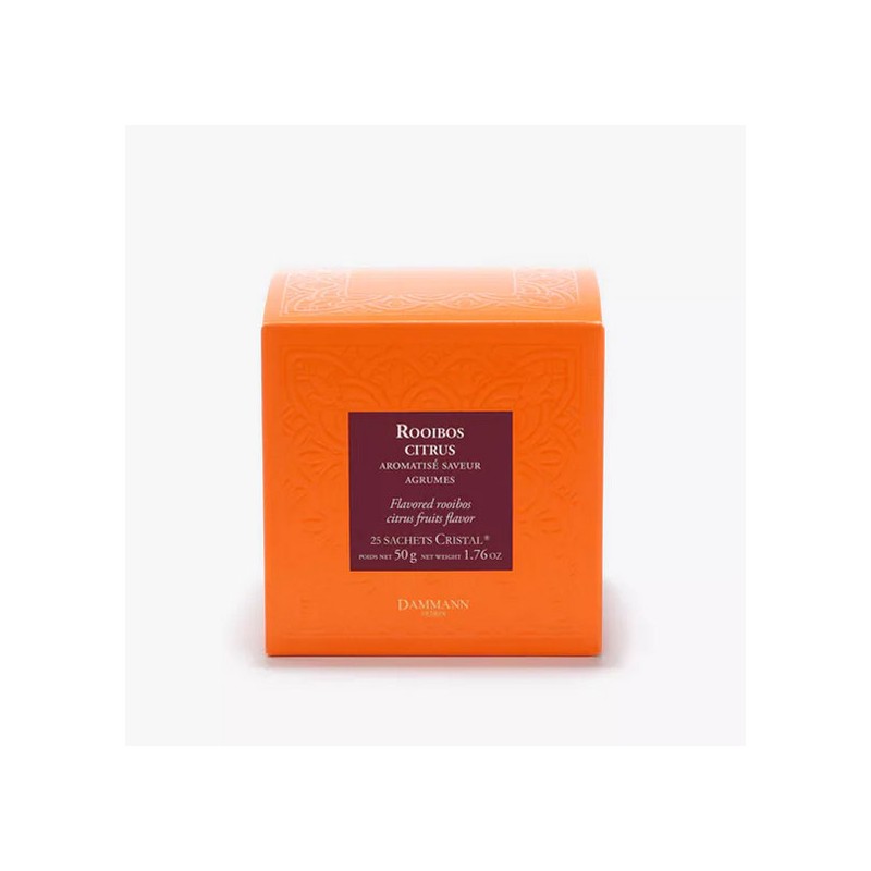 Thé Rooibos Citron 50g, sachets de thé