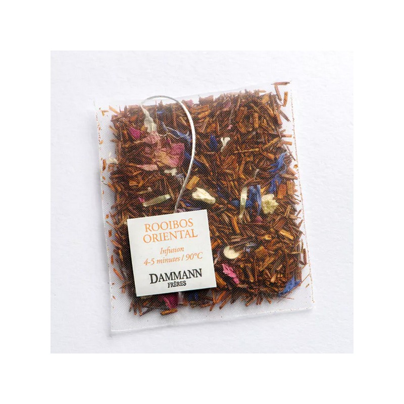 Rooibos Oriental - Boite 25 sachets cristal vrac Dammann