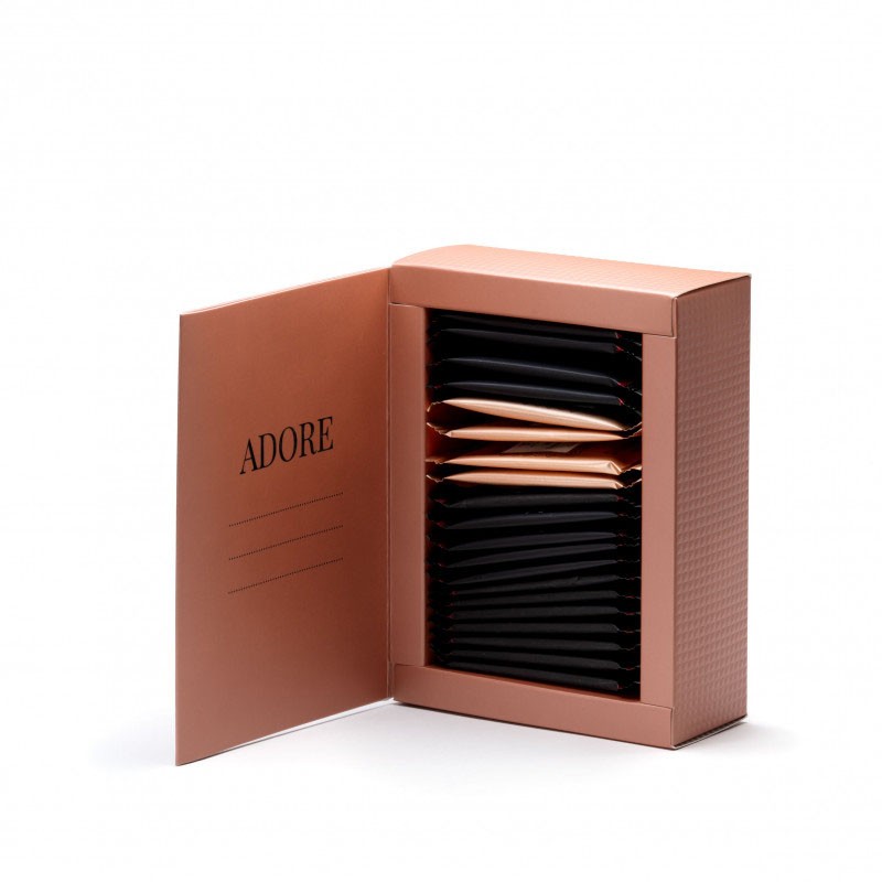 Adore - Coffret 20 sachets de thés iconiques suremballés Dammann