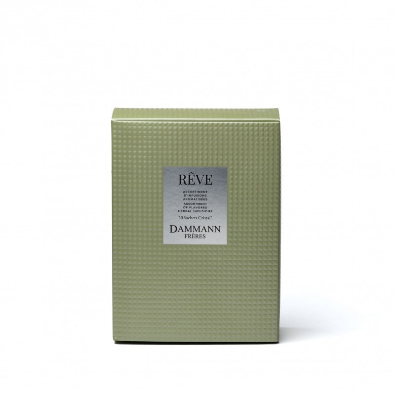 Rêve - Coffret 20 sachets d' infusions suremballés Dammann