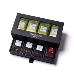 24H / 24 - Coffret Tiroir 56 sachets de thés et infusions aromatisés Dammann