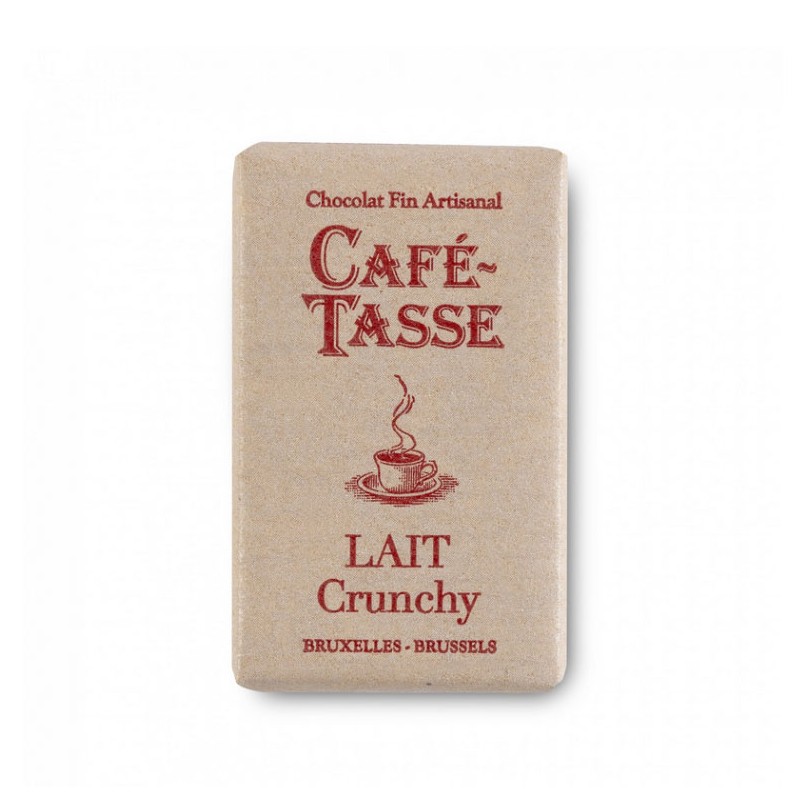 Duo gourmand - pochette 12 mini tablettes de chocolat Café-Tasse