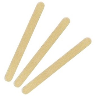 1000 spatules en bois 110mm