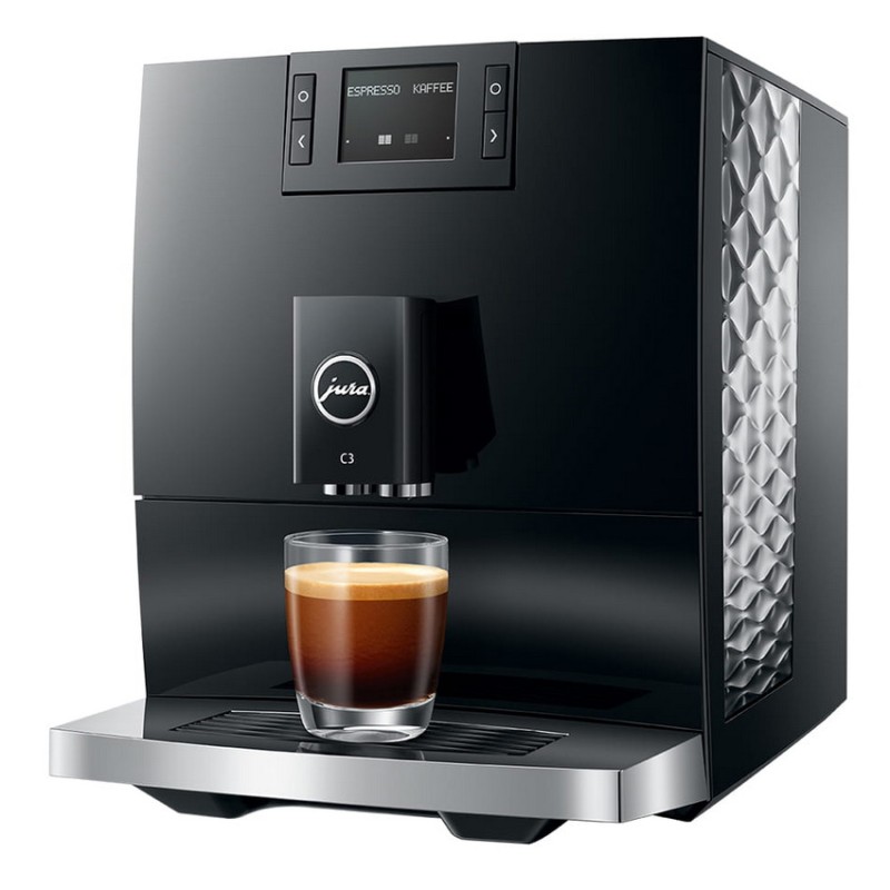 C3 Piano Black (EA) - machine à café automatique Pure Coffee JURA