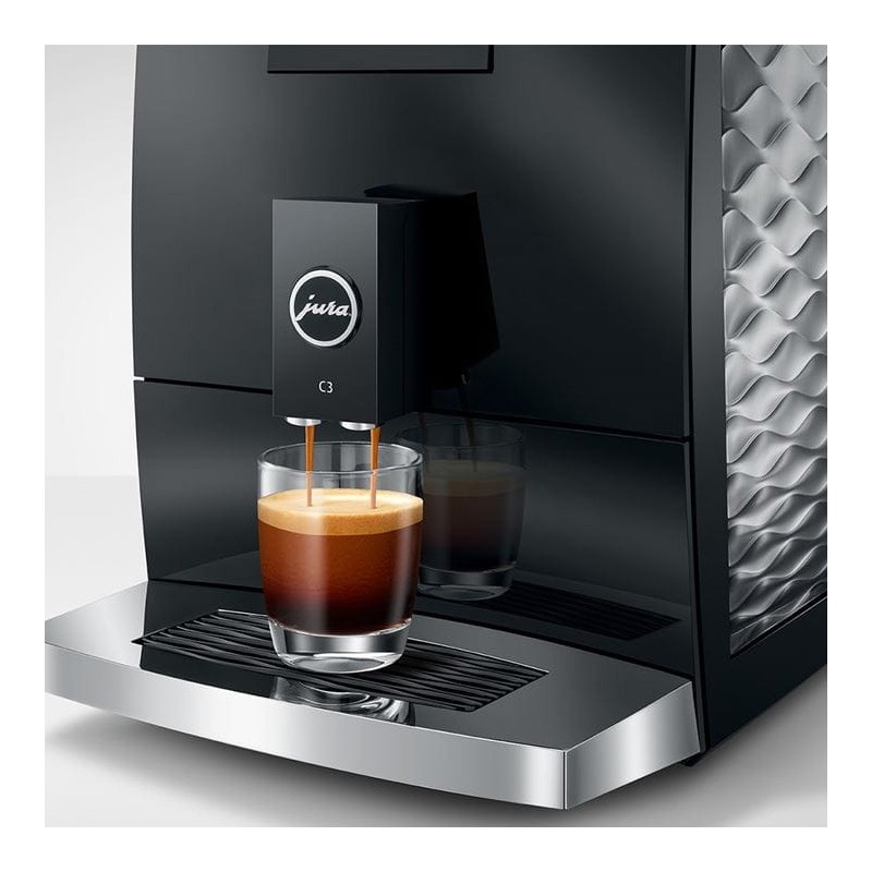 C3 Piano Black (EA) - machine à café automatique Pure Coffee JURA