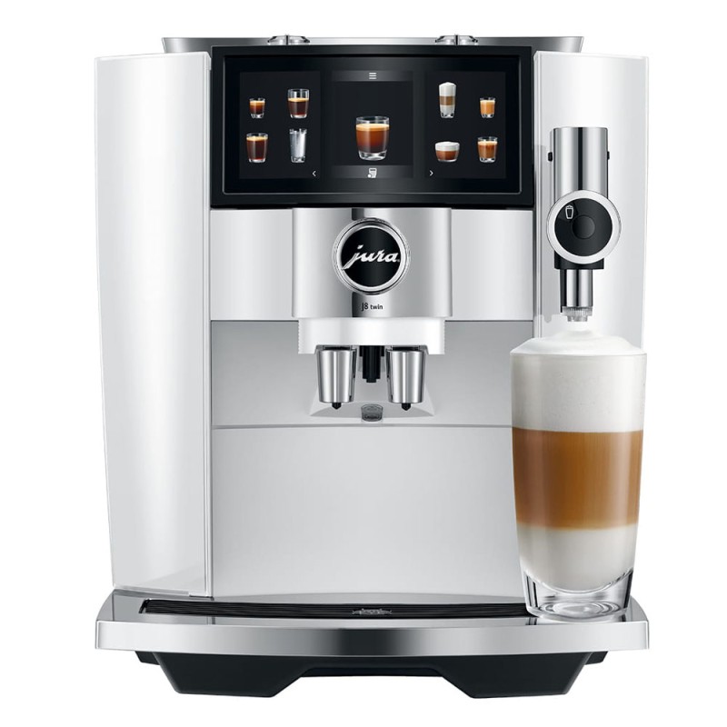 JURA J8 twin Diamond White - Machine à café automatique JURA