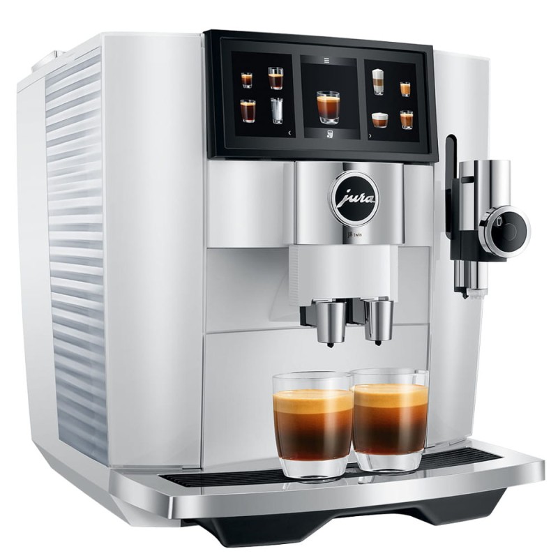 JURA J8 twin Diamond White - Machine à café automatique JURA