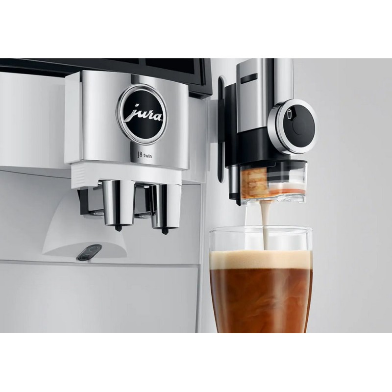 JURA J8 twin Diamond White - Machine à café automatique JURA