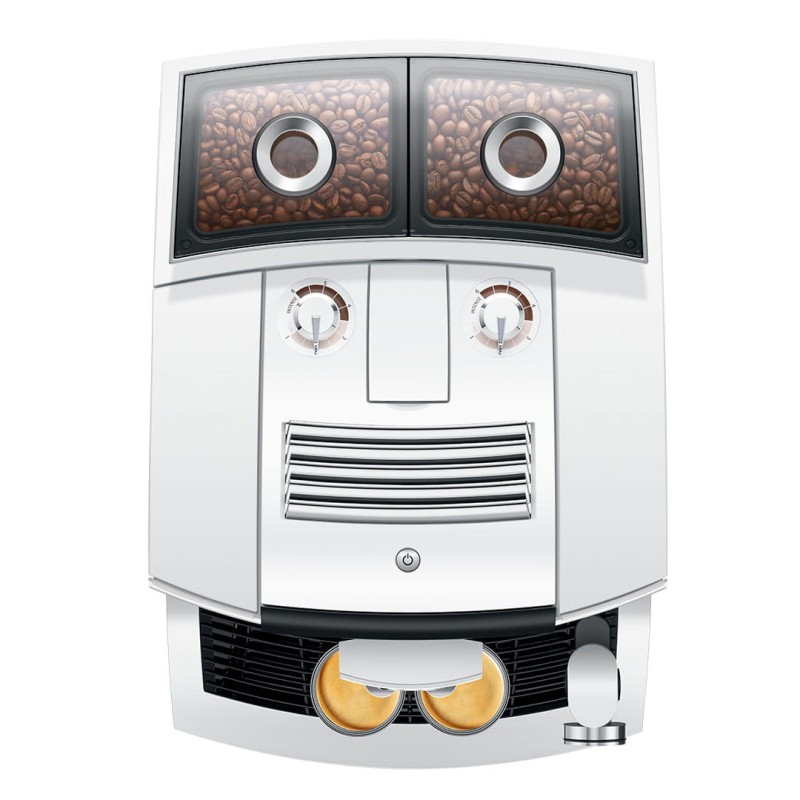 JURA J8 twin Diamond White - Machine à café automatique JURA