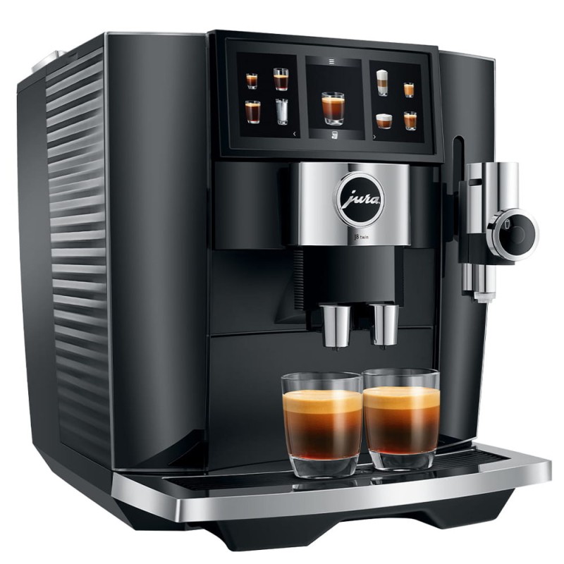 J8 twin Diamond Black (EA) - Machine à café automatique JURA