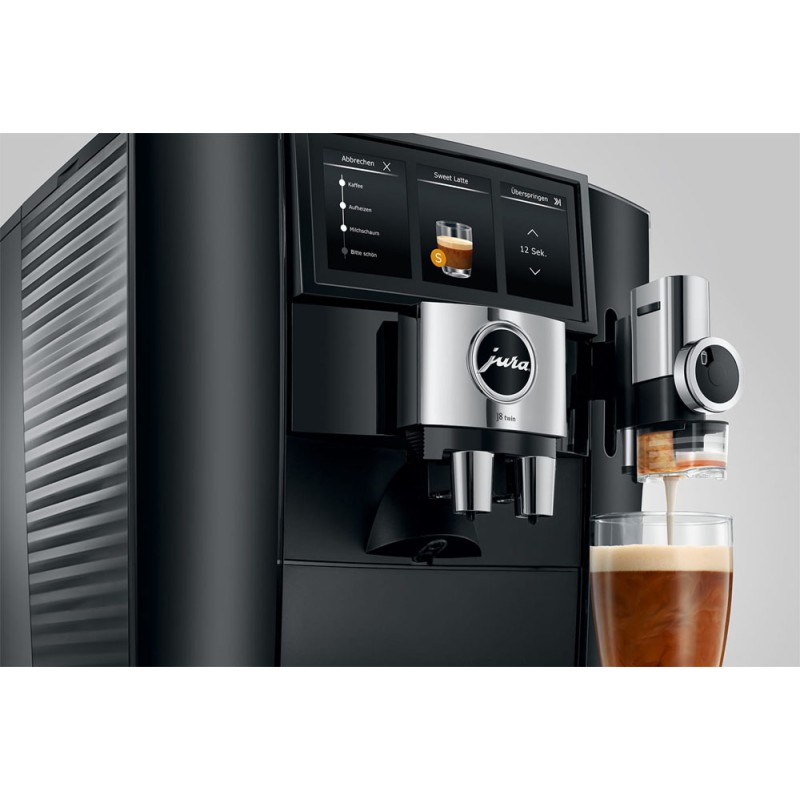 J8 twin Diamond Black (EA) - Machine à café automatique JURA