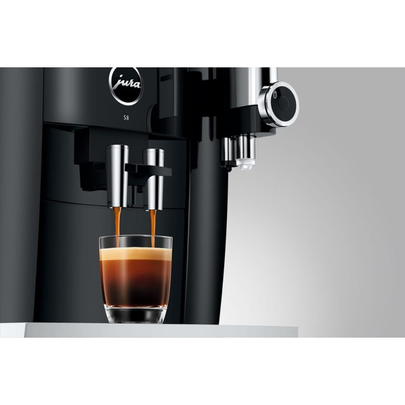 JURA S8 – Piano Black (EB) – Machine à café automatique JURA