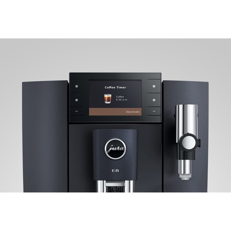 JURA E8 Cosmic Black (ED) – Machine à café Automatique JURA