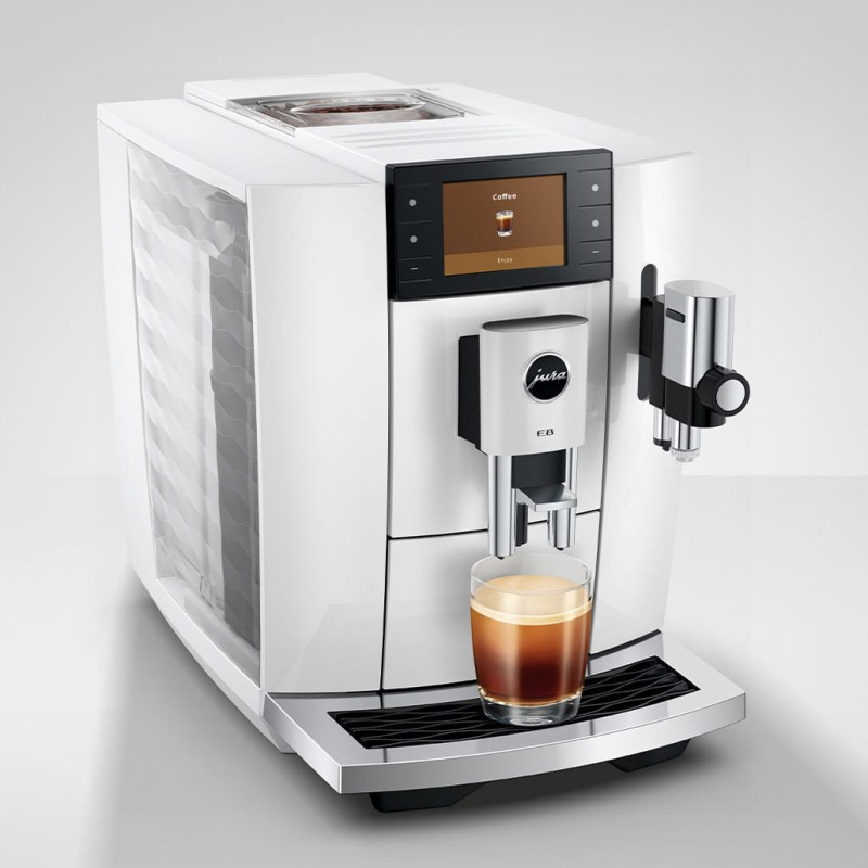 E8 - Piano White (ED) - Machine à café Automatique JURA