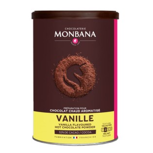 Vanille - Chocolat en poudre arômatisé  250g Monbana