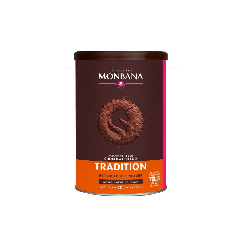 Tradition - Chocolat en poudre 250grs Monbana