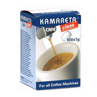 KAMARETA CAFE CLEAN - Boite de 100 pastilles de nettoyage pour machines espresso